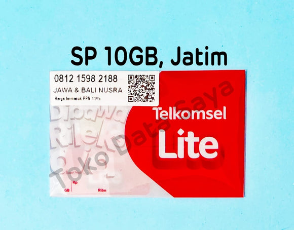 Perdana Kuota Data Telkomsel Lite 10GB