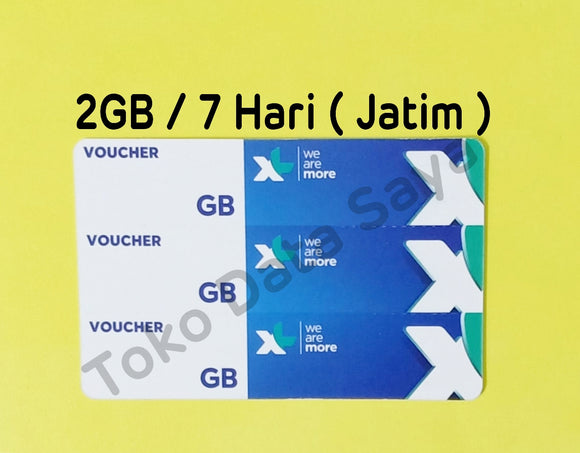 VOUCHER XL HOTROD SPECIAL 2.5GB S 7 HARI (KHUSUS JATIM & BALNUS)